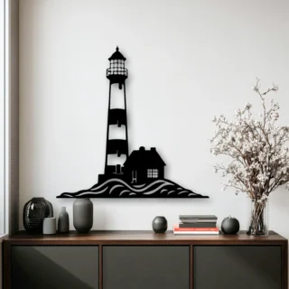 Lighthouse Metal Wall Art