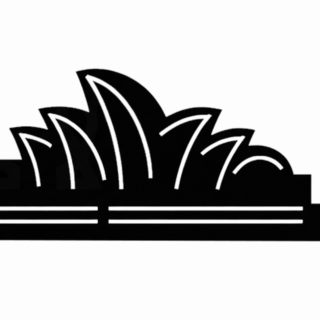 Opera House Sydney Metal Wall Art Decor